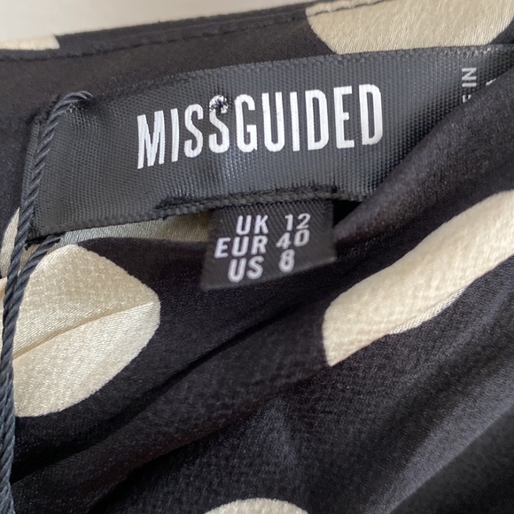 NWT Polka Dot-Print Ruched Midi Skirt - Picture 7 of 11